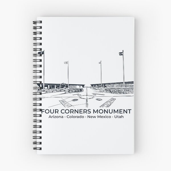Item preview, Four Corners Monument - USA designed and sold by Lakeric Cityscapes.