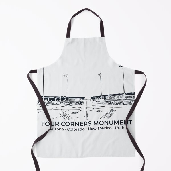 Item preview, Four Corners Monument - USA designed and sold by Lakeric Cityscapes.
