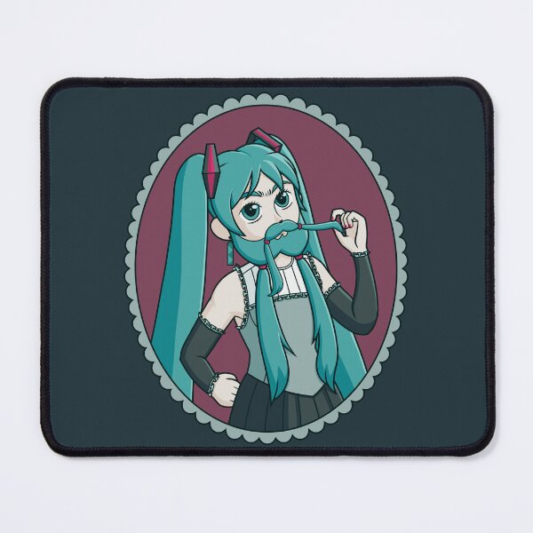 Item preview, Bearded lady hatsune miku designed and sold by selkaycik.