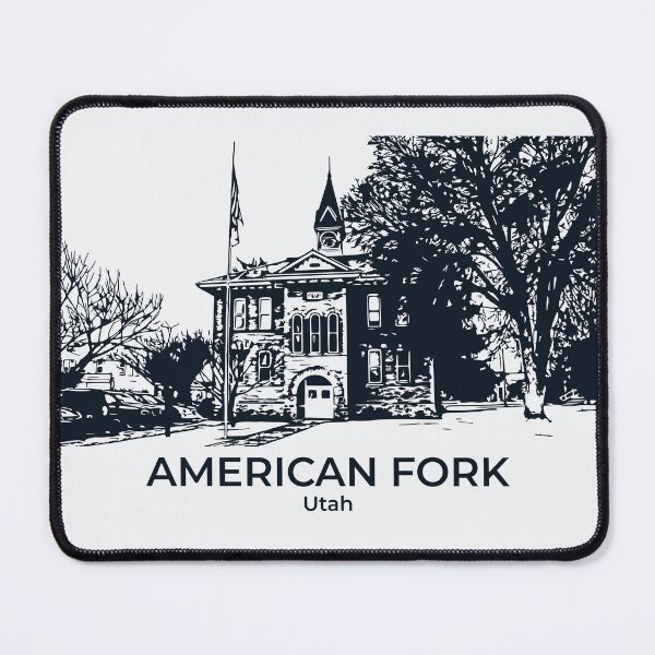 Item preview, American Fork – Utah designed and sold by Lakeric Cityscapes.