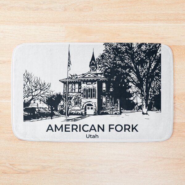 Item preview, American Fork – Utah designed and sold by Lakeric Cityscapes.