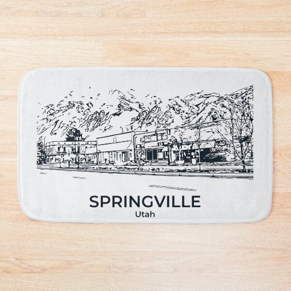 Item preview, Springville - Utah designed and sold by Lakeric Cityscapes.