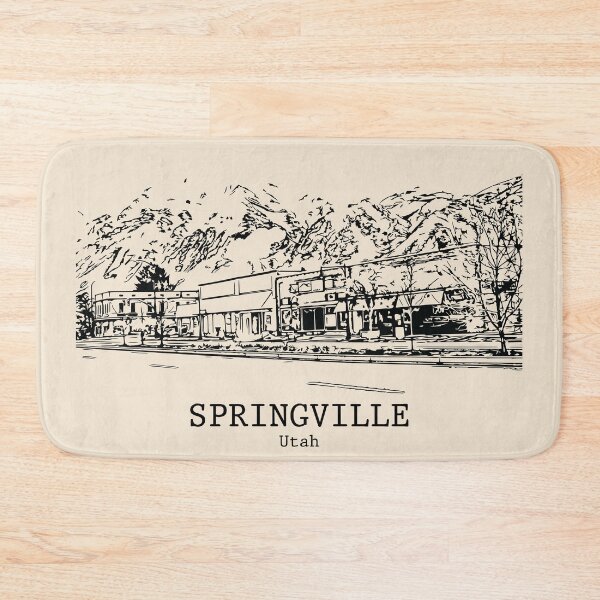 Item preview, Springville - Utah designed and sold by Lakeric Cityscapes.