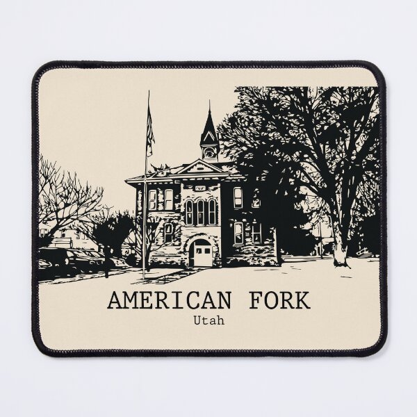 Item preview, American Fork – Utah designed and sold by Lakeric Cityscapes.