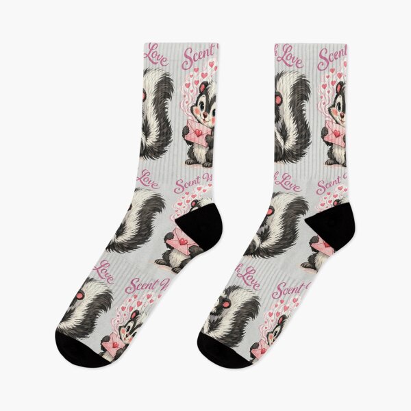 Item preview, Scent With Love - Cute Skunk Valentine Pun designed and sold by DigitalGlade.