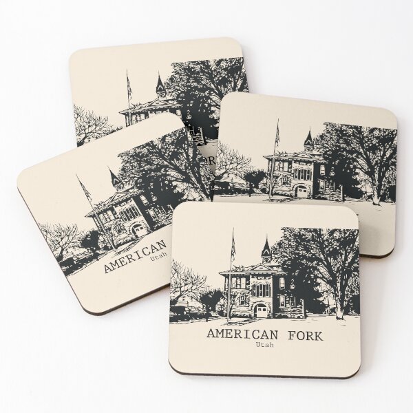 Item preview, American Fork – Utah designed and sold by Lakeric Cityscapes.