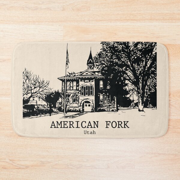 Item preview, American Fork – Utah designed and sold by Lakeric Cityscapes.