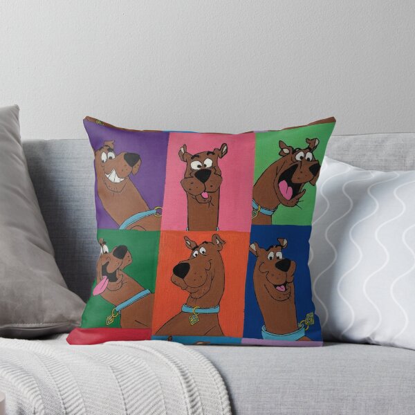 Item preview, Scooby-Doo Pop Art Collage | Colorful Cartoon Dog Wall Art Free hand Painting designed and sold by thejaylineaves.