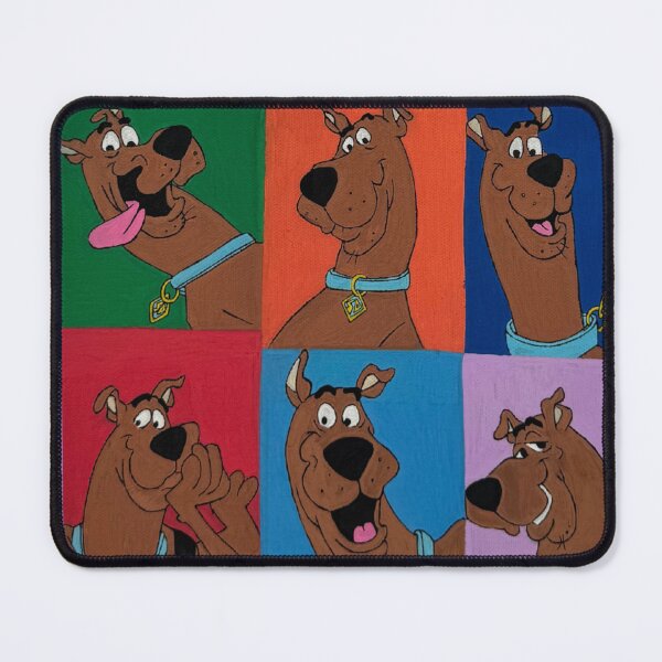 Item preview, Scooby-Doo Pop Art Collage | Colorful Cartoon Dog Wall Art Free hand Painting designed and sold by thejaylineaves.