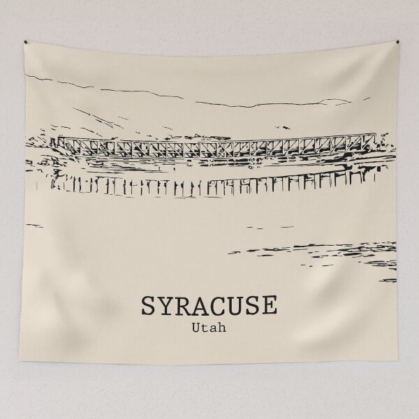 Item preview, Syracuse - Utah designed and sold by Lakeric Cityscapes.