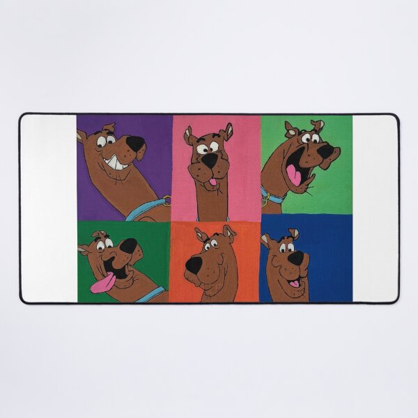 Item preview, Scooby-Doo Pop Art Collage | Colorful Cartoon Dog Wall Art Free hand Painting designed and sold by thejaylineaves.