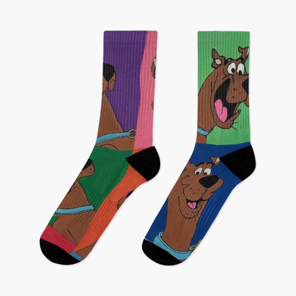Item preview, Scooby-Doo Pop Art Collage | Colorful Cartoon Dog Wall Art Free hand Painting designed and sold by thejaylineaves.
