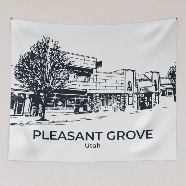 Item preview, Pleasant Grove - Utah designed and sold by Lakeric Cityscapes.