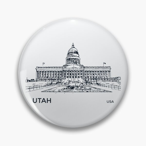 Item preview, Utah State USA designed and sold by Lakeric Cityscapes.
