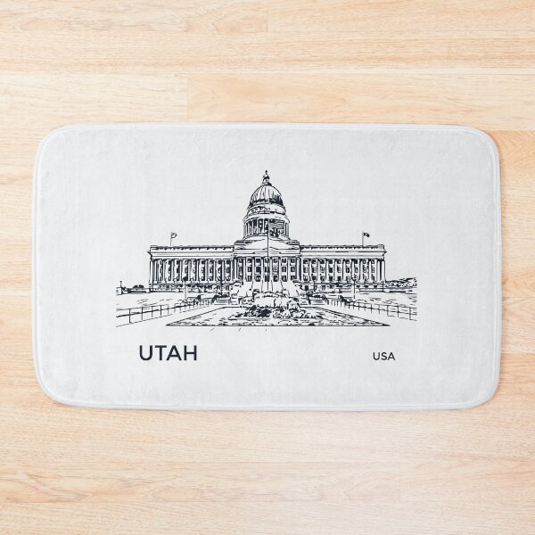 Item preview, Utah State USA designed and sold by Lakeric Cityscapes.