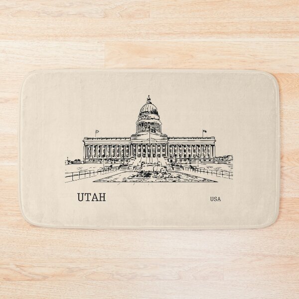 Item preview, Utah State USA designed and sold by Lakeric Cityscapes.