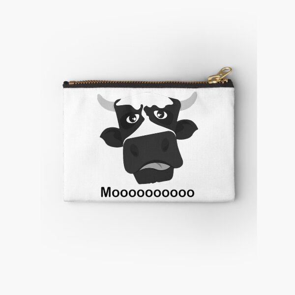 Item preview, Grumpy Cow – Funny Moody Cow Illustration designed and sold by WildAuraStudio.