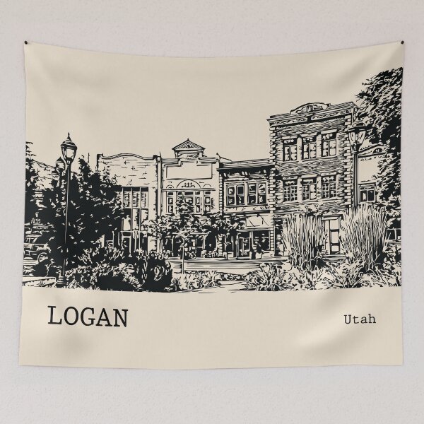 Item preview, Logan Utah designed and sold by Lakeric Cityscapes.