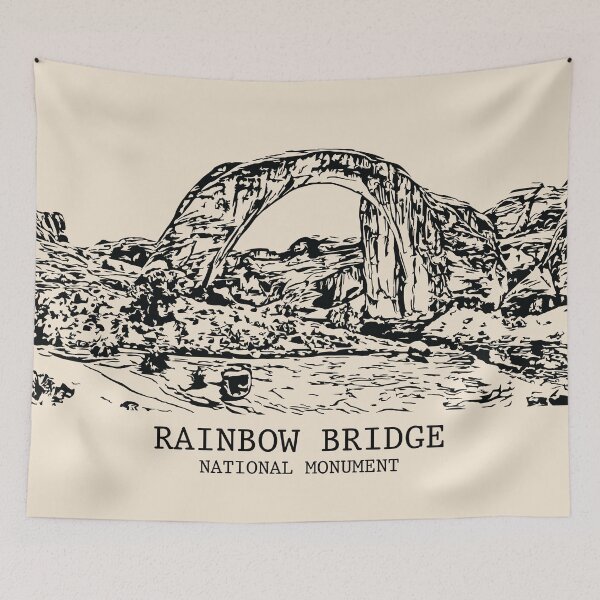 Item preview, Rainbow Bridge National Monument designed and sold by Lakeric Cityscapes.