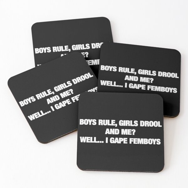 Item preview, Boys Rule, Girls Drool And Me? Well... I Gape Femboys designed and sold by cozygamerstore.