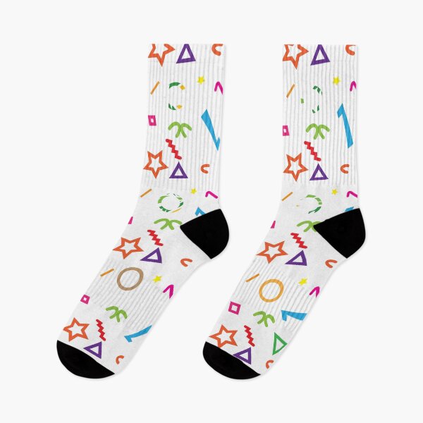 Item preview, 90s Retro Memphis Style - Colorful Geometric Abstract Pattern designed and sold by skgraphictrafic.