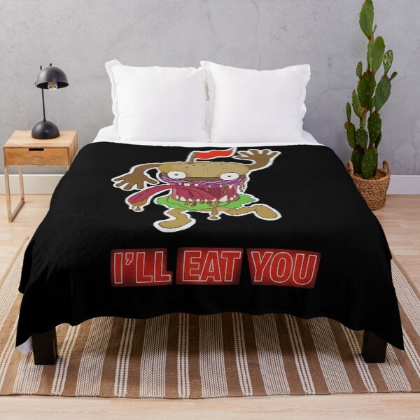 Item preview, Hungry Burger Monster designed and sold by VelayaArt.
