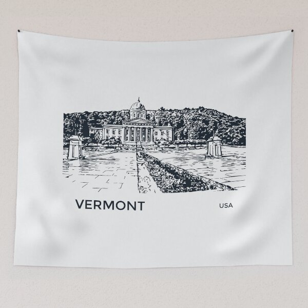 Item preview, Vermont State USA designed and sold by Lakeric Cityscapes.