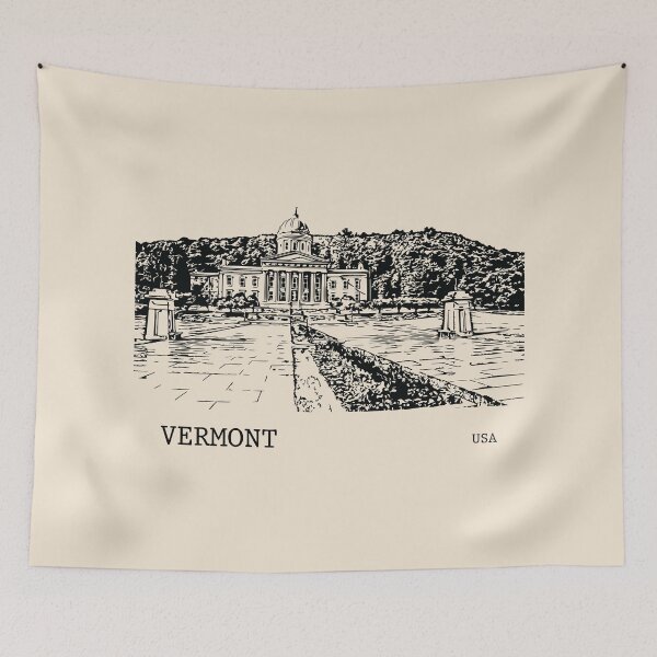 Item preview, Vermont State USA designed and sold by Lakeric Cityscapes.