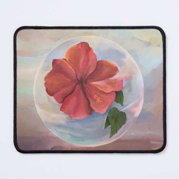 Item preview, Floating Red Hibiscus designed and sold by lorafinelli.