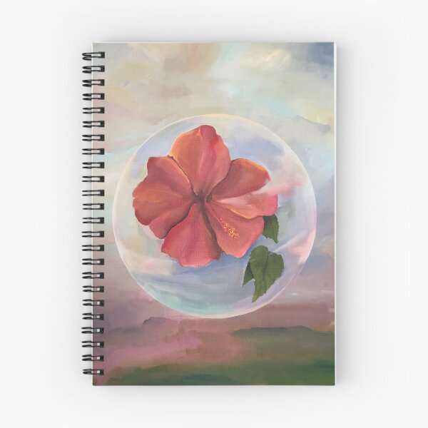 Item preview, Floating Red Hibiscus designed and sold by lorafinelli.