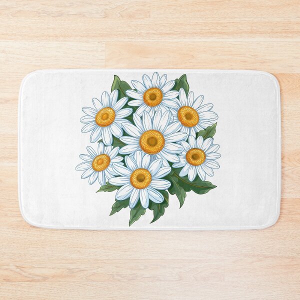 Item preview, White Daisy Bouquet - Fresh Romantic Floral Art Print designed and sold by DesignArtist.ia.