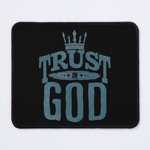 Item preview, trust in god sticker designed and sold by AI Art Cafe.