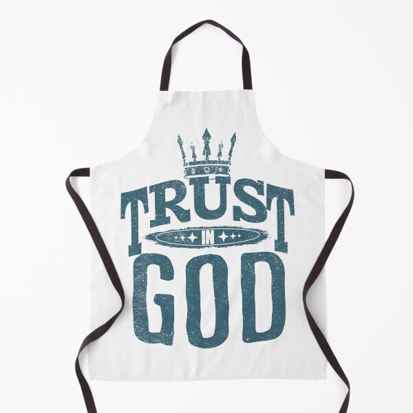 Item preview, trust in god sticker designed and sold by AI Art Cafe.