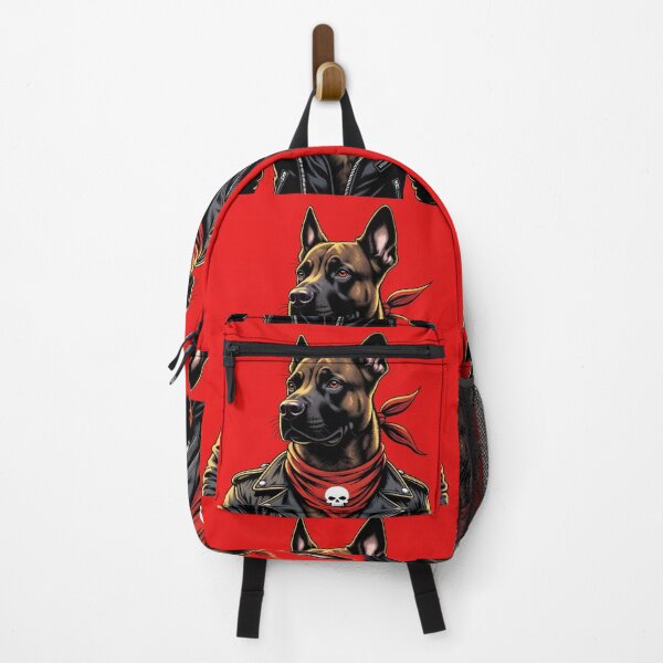 Item preview, Big Rebel Dog in Leather Jacket | Urban Rock Collection designed and sold by Bittor18.