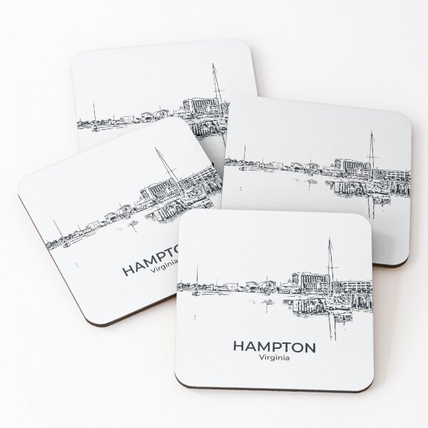 Item preview, Hampton - Virginia designed and sold by Lakeric Cityscapes.