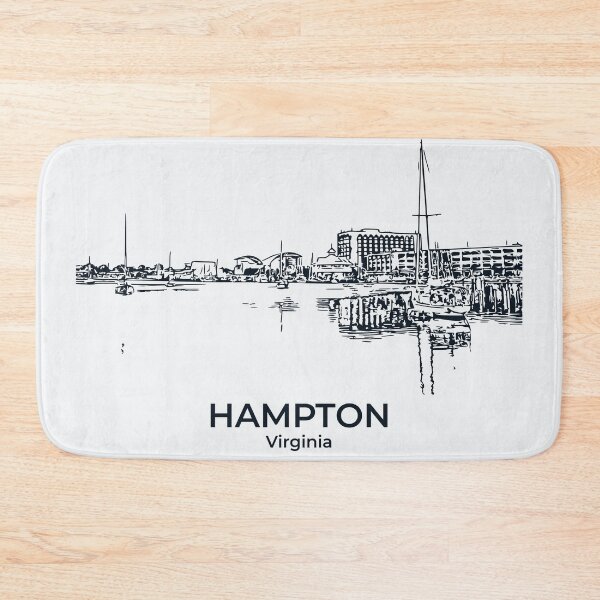 Item preview, Hampton - Virginia designed and sold by Lakeric Cityscapes.