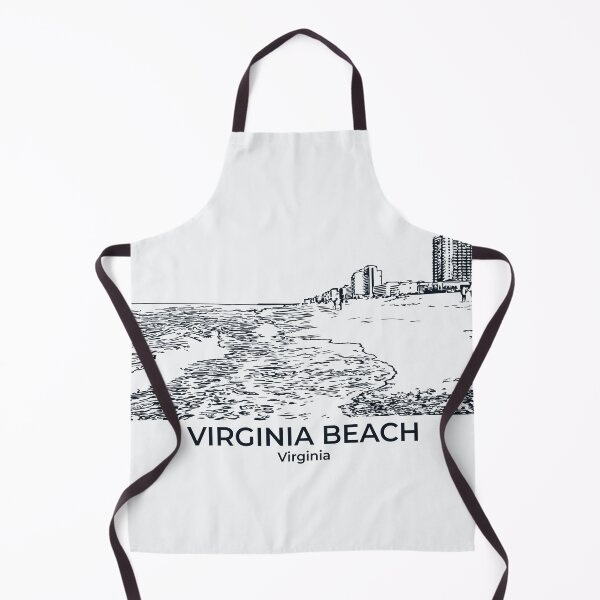 Artikelvorschau, Virginia Beach - Virginia entworfen und verkauft von Lakeric Cityscapes.