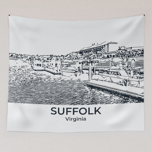 Item preview, Suffolk - Virginia designed and sold by Lakeric Cityscapes.