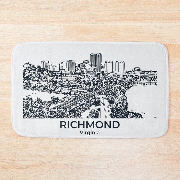 Artikelvorschau, Richmond - Virginia entworfen und verkauft von Lakeric Cityscapes.