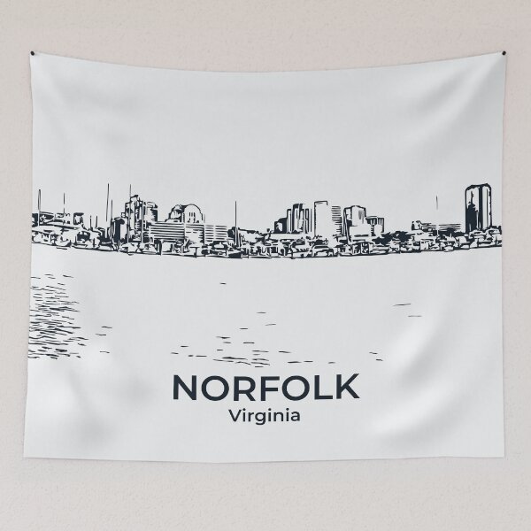 Item preview, Norfolk, Virginia designed and sold by Lakeric Cityscapes.