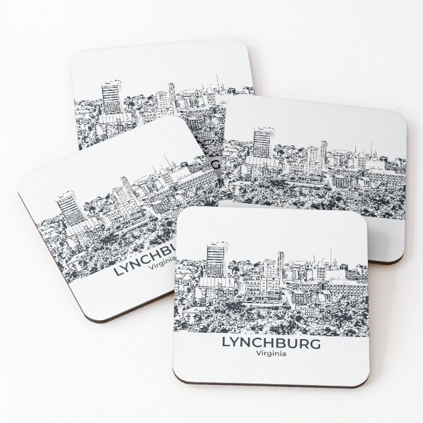 Item preview, Lynchburg - Virginia designed and sold by Lakeric Cityscapes.