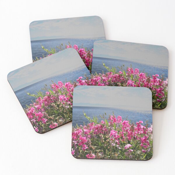 Item preview, A pop of beautiful color along the shoreline designed and sold by WeatherShot.