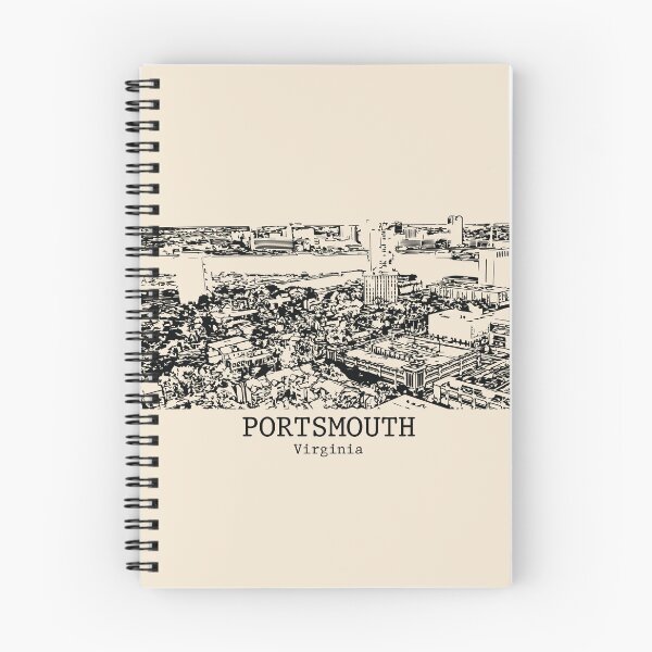 Item preview, Portsmouth - Virginia designed and sold by Lakeric Cityscapes.