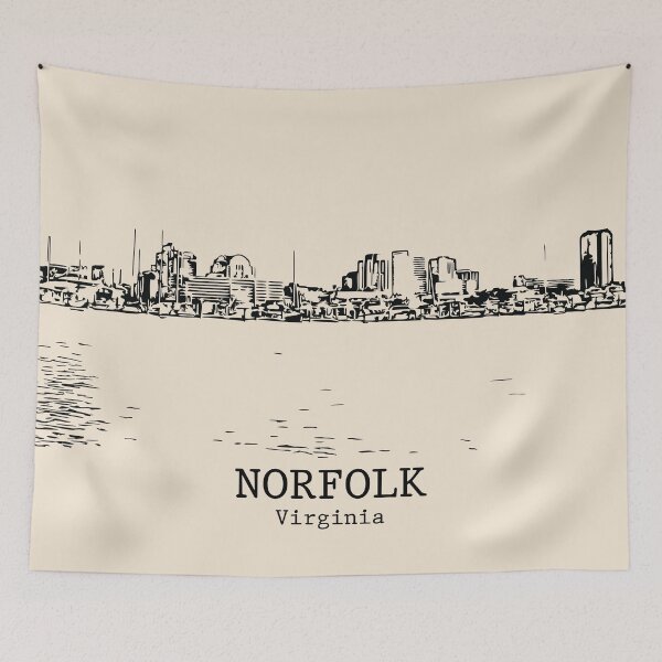 Item preview, Norfolk, Virginia designed and sold by Lakeric Cityscapes.