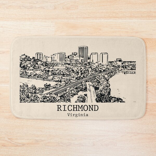 Artikelvorschau, Richmond - Virginia entworfen und verkauft von Lakeric Cityscapes.