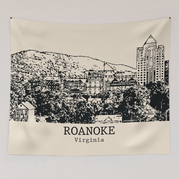 Item preview, Roanoke - Virginia designed and sold by Lakeric Cityscapes.