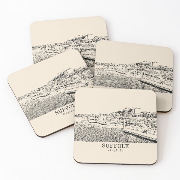 Item preview, Suffolk - Virginia designed and sold by Lakeric Cityscapes.