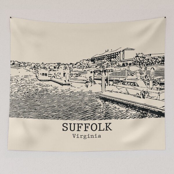 Item preview, Suffolk - Virginia designed and sold by Lakeric Cityscapes.