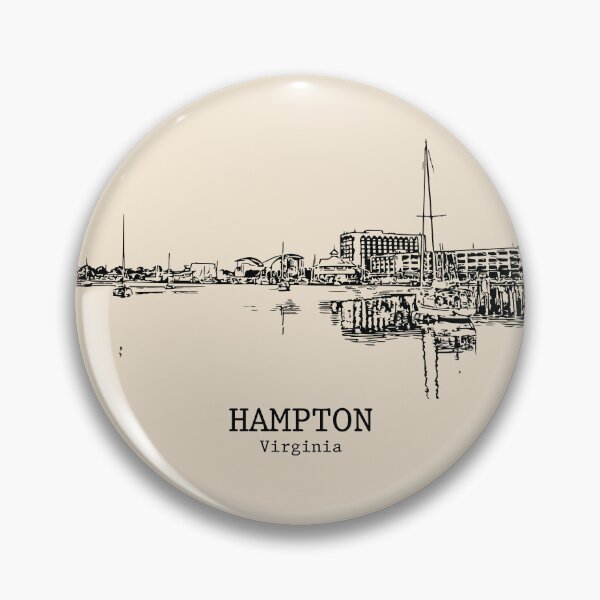 Item preview, Hampton - Virginia designed and sold by Lakeric Cityscapes.