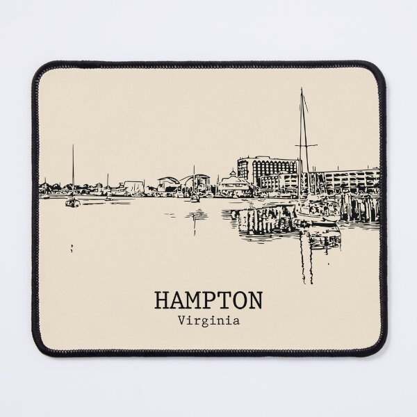 Item preview, Hampton - Virginia designed and sold by Lakeric Cityscapes.